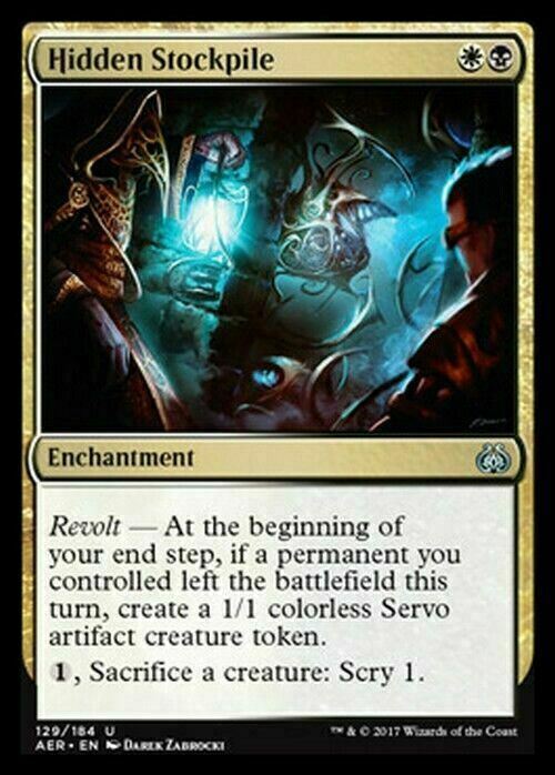 Hidden Stockpile ~ Aether Revolt [ NearMint ] [ Magic MTG ] - London Magic Traders Limited