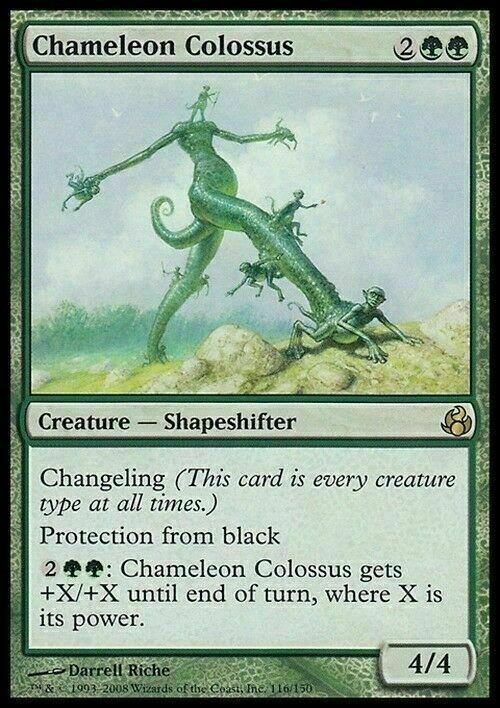Chameleon Colossus ~ Morningtide [ Excellent ] [ Magic MTG ] - London Magic Traders Limited