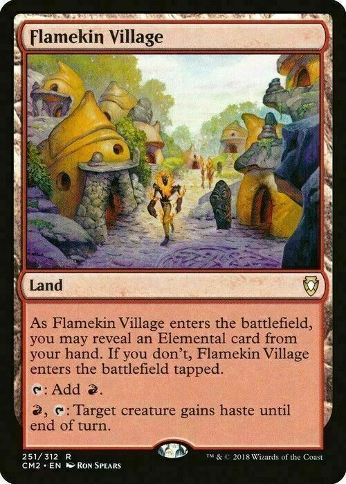 Flamekin Village ~ Commander Anthology 2018 [ EX ] [ Magic MTG ] - London Magic Traders Limited