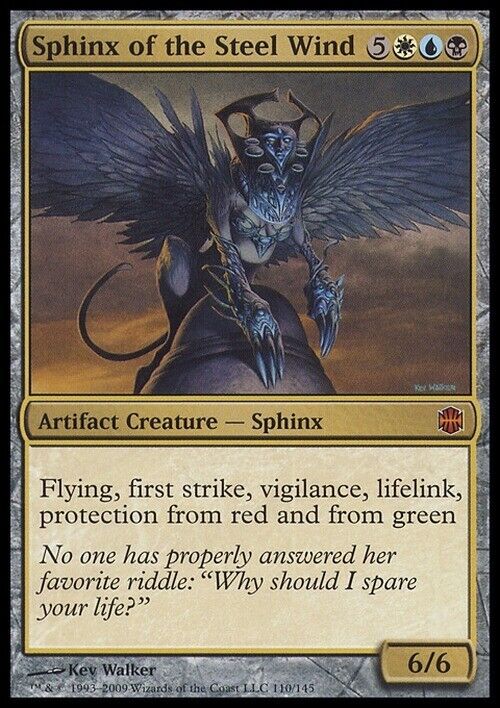 Sphinx of the Steel Wind ~ Alara Reborn [ Excellent ] [ Magic MTG ] - London Magic Traders Limited