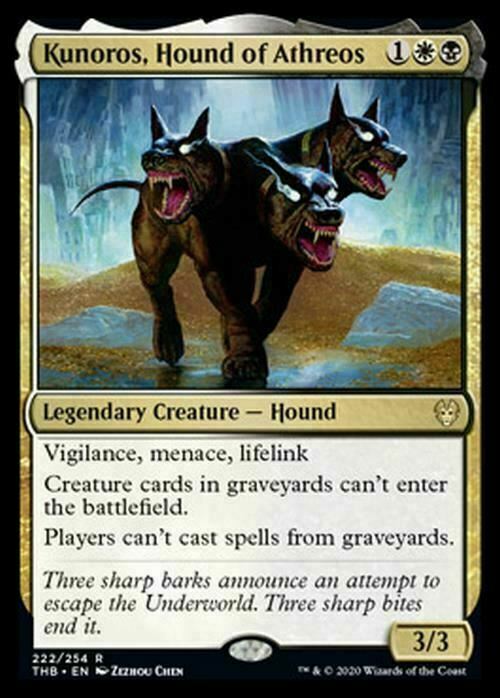 Kunoros, Hound of Athreos ~ Theros Beyond Death [ NearMint ] [ Magic MTG ] - London Magic Traders Limited