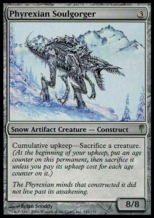 Phyrexian Soulgorger ~ Coldsnap [ Excellent+ ] [ Magic MTG ] - London Magic Traders Limited