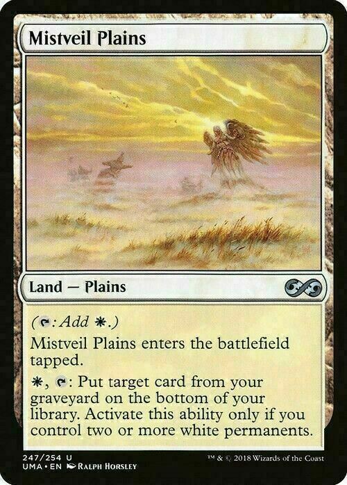 Mistveil Plains ~ Ultimate Masters [ NearMint ] [ Magic MTG ] - London Magic Traders Limited