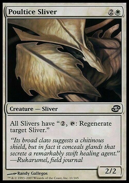 Poultice Sliver ~ Planar Chaos [ Excellent+ ] [ Magic MTG ] - London Magic Traders Limited