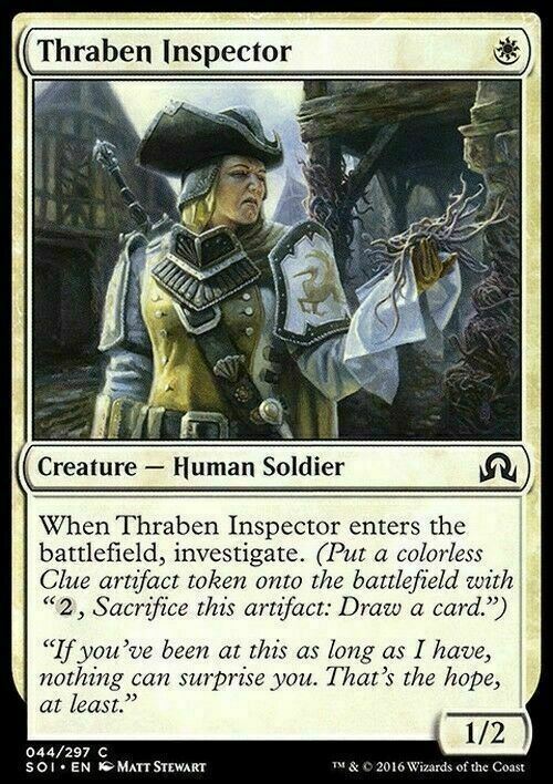 Thraben Inspector ~ Shadows over Innistrad [ Excellent ] [ Magic MTG ] - London Magic Traders Limited