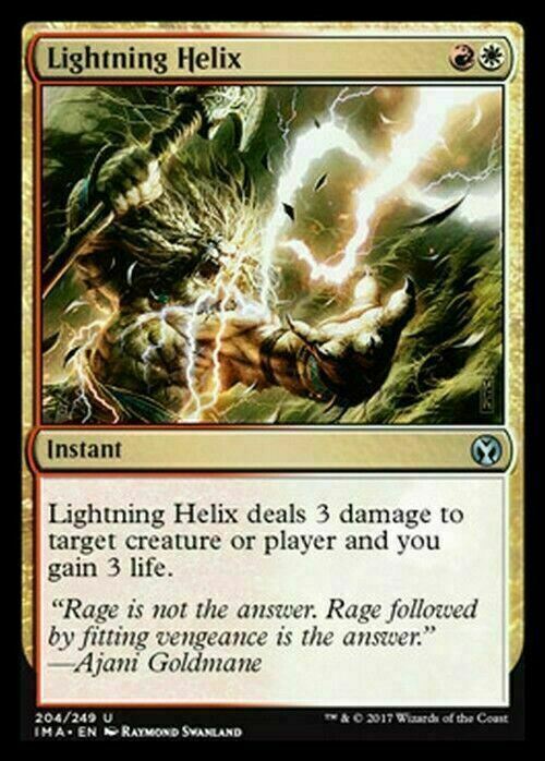 Lightning Helix ~ Iconic Masters [ Excellent ] [ Magic MTG ] - London Magic Traders Limited