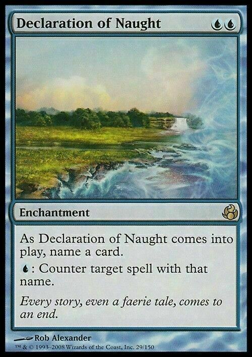 Declaration of Naught ~ Morningtide [ Excellent+ ] [ Magic MTG ] - London Magic Traders Limited