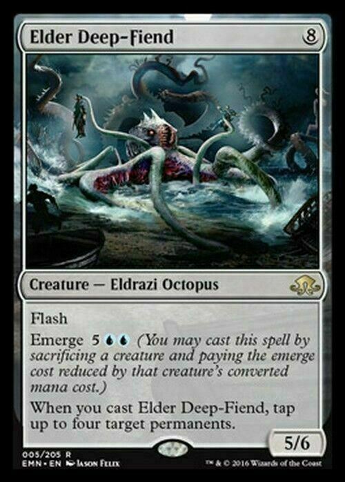 Elder Deep-Fiend ~ Eldritch Moon [ Excellent ] [ Magic MTG ] - London Magic Traders Limited