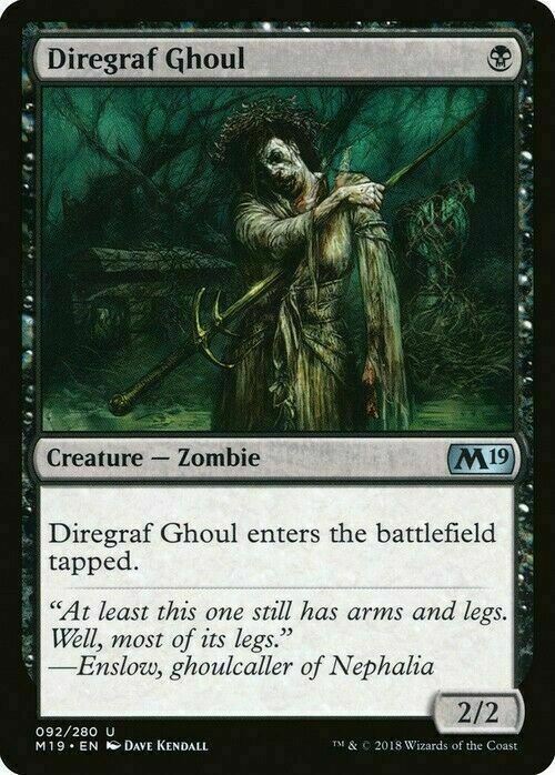 Diregraf Ghoul ~ Core 2019 [ NearMint ] [ Magic MTG ] - London Magic Traders Limited