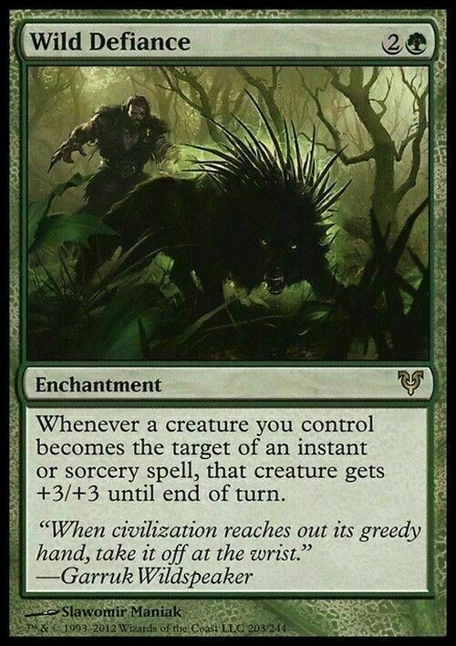 Wild Defiance ~ Avacyn Restored [ Excellent ] [ Magic MTG ] - London Magic Traders Limited