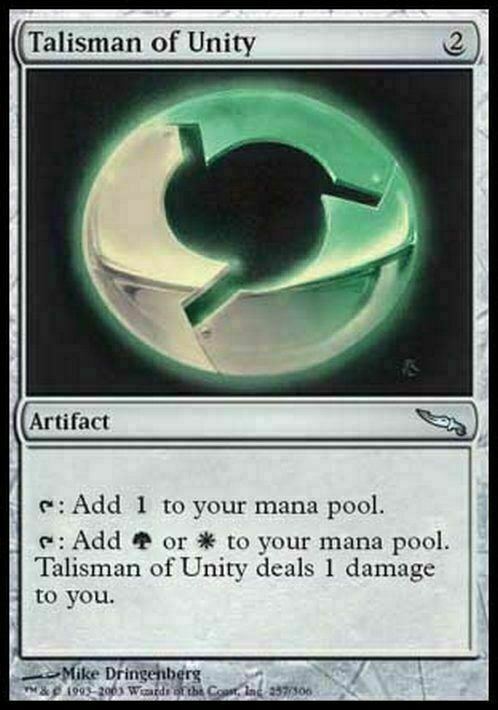 Talisman of Unity ~ Mirrodin [ Excellent ] [ Magic MTG ] - London Magic Traders Limited