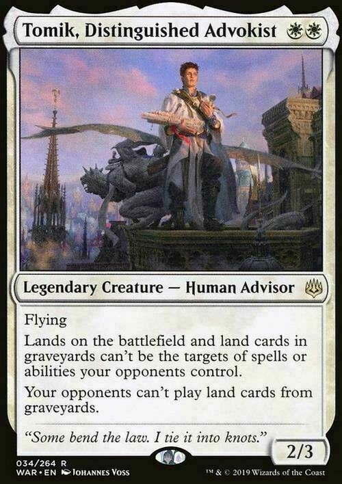 Tomik, Distinguished Advokist ~ War of the Spark [ Excellent ] [ Magic MTG ] - London Magic Traders Limited