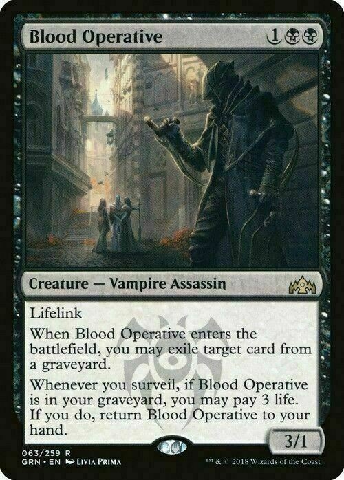 Blood Operative ~ Guilds of Ravnica [ NearMint ] [ Magic MTG ] - London Magic Traders Limited