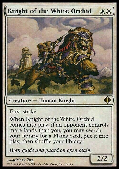Knight of the White Orchid ~ Shards of Alara [ Excellent ] [ Magic MTG ]