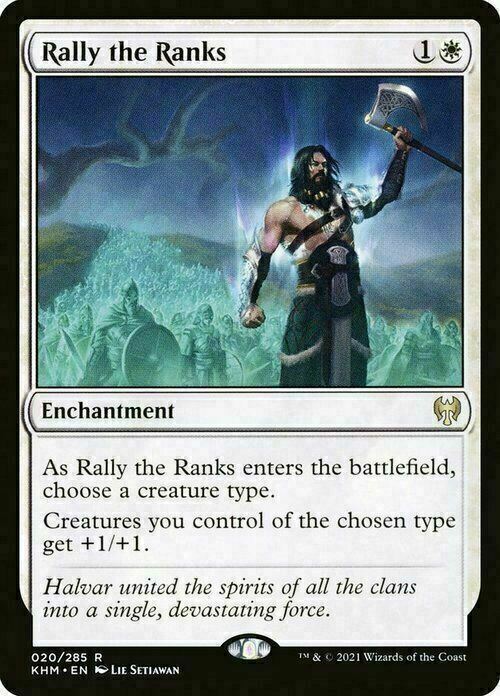 Rally the Ranks ~ Kaldheim [ NearMint ] [ Magic MTG ]