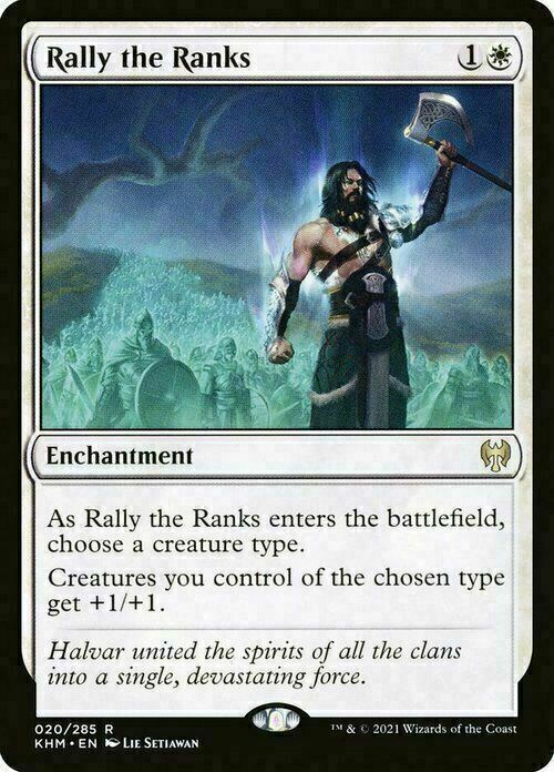 Rally the Ranks ~ Kaldheim [ NearMint ] [ Magic MTG ] - London Magic Traders Limited