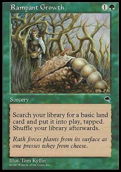 Rampant Growth ~ Tempest [ Excellent ] [ Magic MTG ] - London Magic Traders Limited