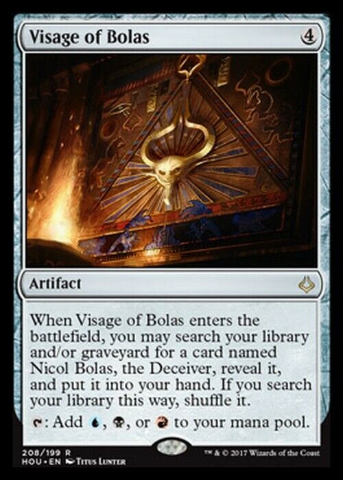 Visage of Bolas ~ Hour of Devastation [ NearMint ] [ Magic MTG ] - London Magic Traders Limited