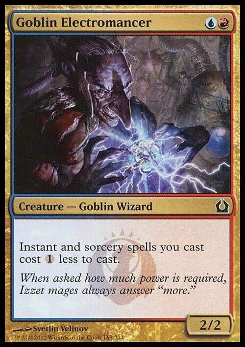 Goblin Electromancer ~ Return to Ravnica [ Excellent ] [ Magic MTG ] - London Magic Traders Limited