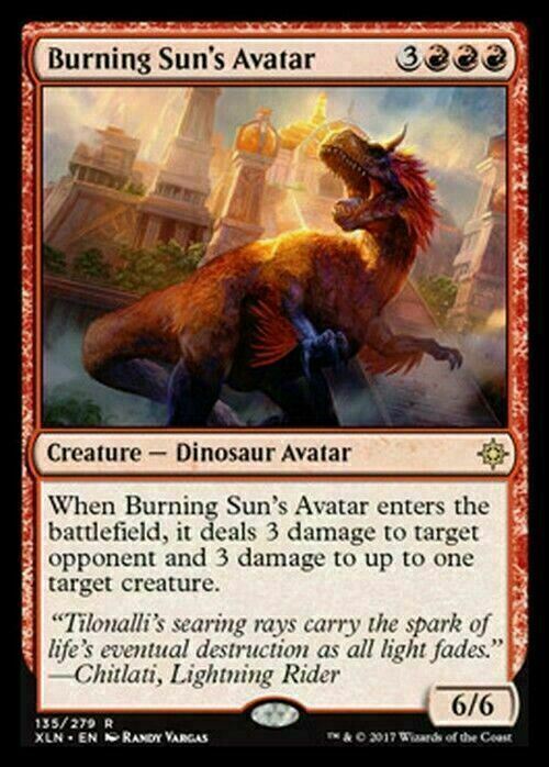 Burning Sun's Avatar ~ Ixalan [ Excellent ] [ Magic MTG ] - London Magic Traders Limited