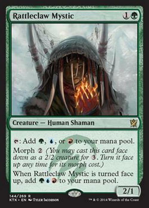 Rattleclaw Mystic ~ Khans of Tarkir [ Excellent ] [ Magic MTG ] - London Magic Traders Limited