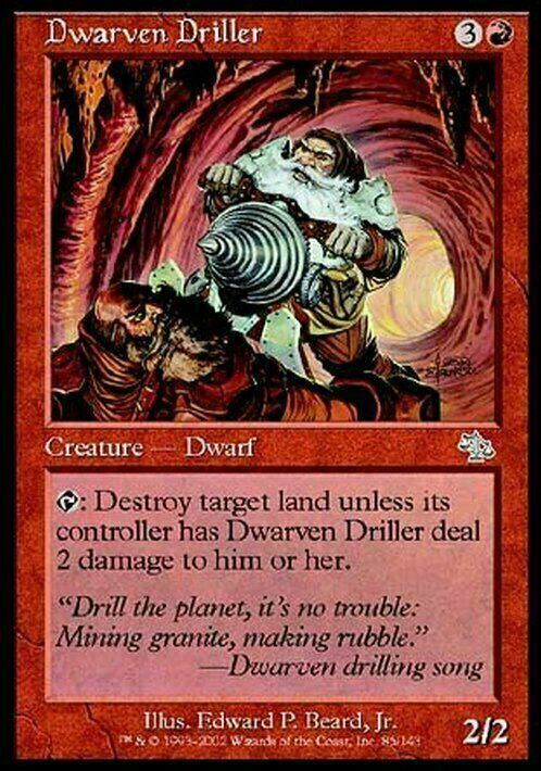 Dwarven Driller ~ Judgment [ Excellent ] [ Magic MTG ] - London Magic Traders Limited