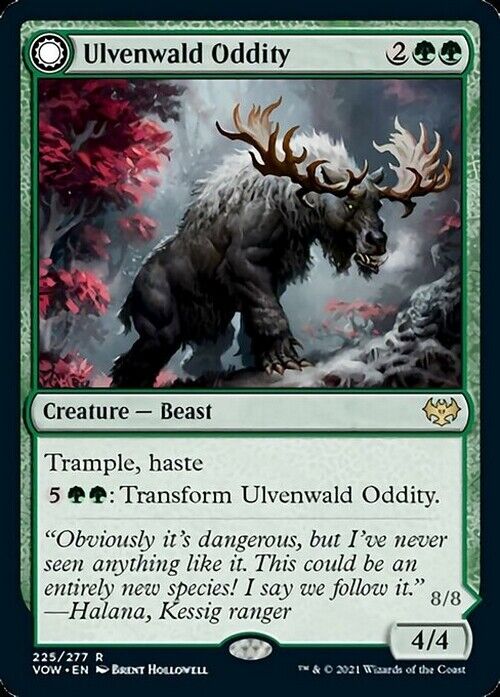 Ulvenwald Oddity ~ Crimson Vow [ NearMint ] [ Magic MTG ] - London Magic Traders Limited