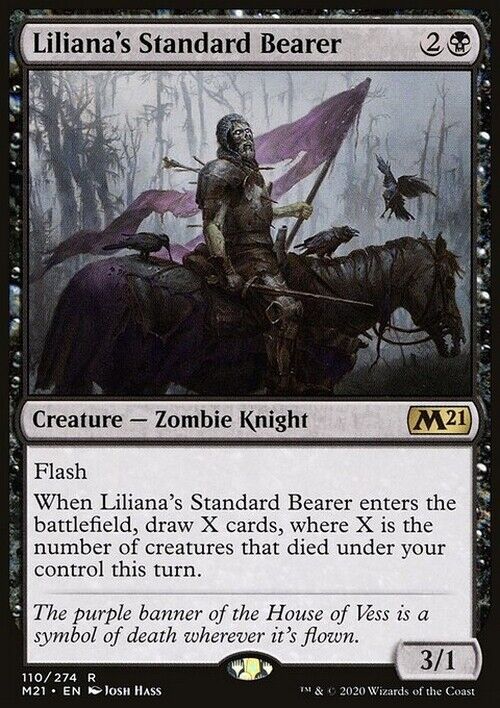 Liliana's Standard Bearer ~ Core 2021 [ NearMint ] [ Magic MTG ] - London Magic Traders Limited