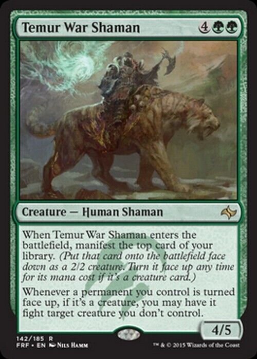 Temur War Shaman ~ Fate Reforged [ Excellent ] [ Magic MTG ] - London Magic Traders Limited