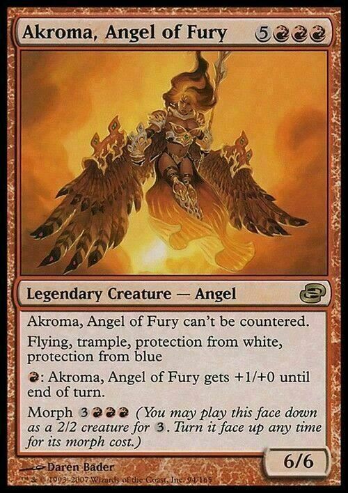 Akroma, Angel of Fury ~ Planar Chaos [ Excellent ] [ Magic MTG ] - London Magic Traders Limited