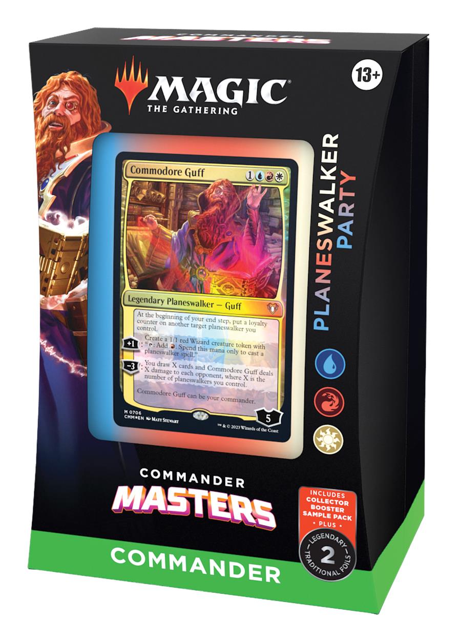 Planeswalker Party Deck ~ Commander Masters ~ Magic MTG Sealed - London Magic Traders Limited