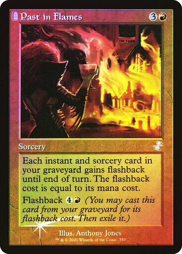 FOIL Past in Flames ~ Time Spiral Remastered [ NearMint ] [ Magic MTG ] - London Magic Traders Limited