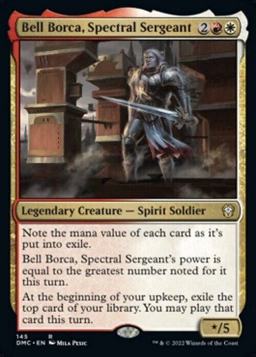 Bell Borca, Spectral Sergeant ~ Commander: Dominaria United [ NM ] [ Magic MTG ] - London Magic Traders Limited