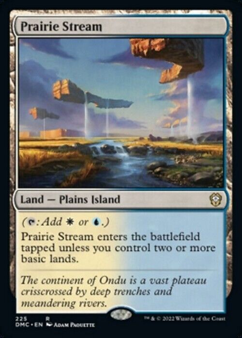 Prairie Stream ~ Commander: Dominaria United [ NM ] [ Magic MTG ] - London Magic Traders Limited