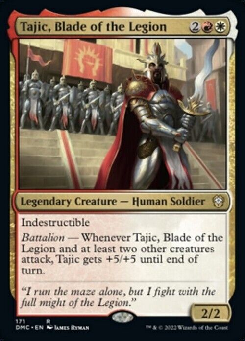 Tajic, Blade of the Legion ~ Commander: Dominaria United [ NM ] [ Magic MTG ] - London Magic Traders Limited