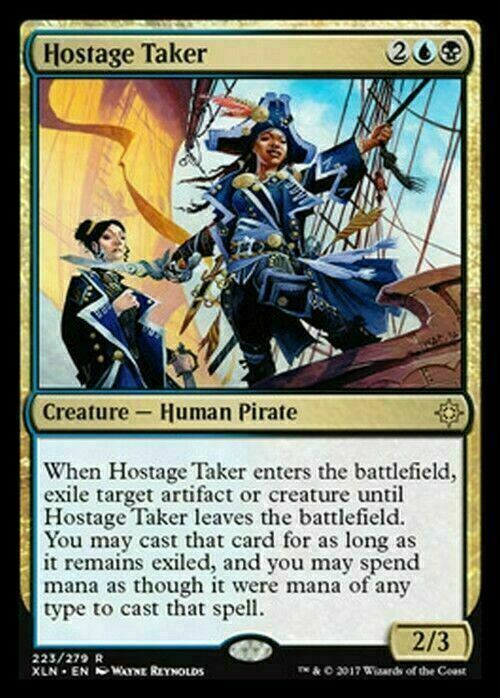 Hostage Taker ~ Ixalan [ Excellent ] [ Magic MTG ] - London Magic Traders Limited