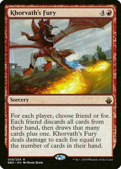 Khorvath's Fury ~ Battlebond [ NearMint ] [ Magic MTG ] - London Magic Traders Limited