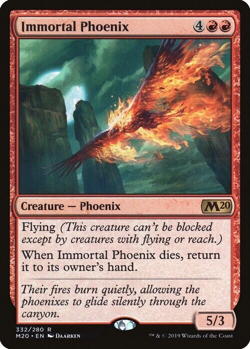 Immortal Phoenix ~ Core 2020 [ NearMint ] [ Magic MTG ] - London Magic Traders Limited
