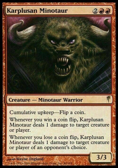 Karplusan Minotaur ~ Coldsnap [ Excellent ] [ Magic MTG ] - London Magic Traders Limited