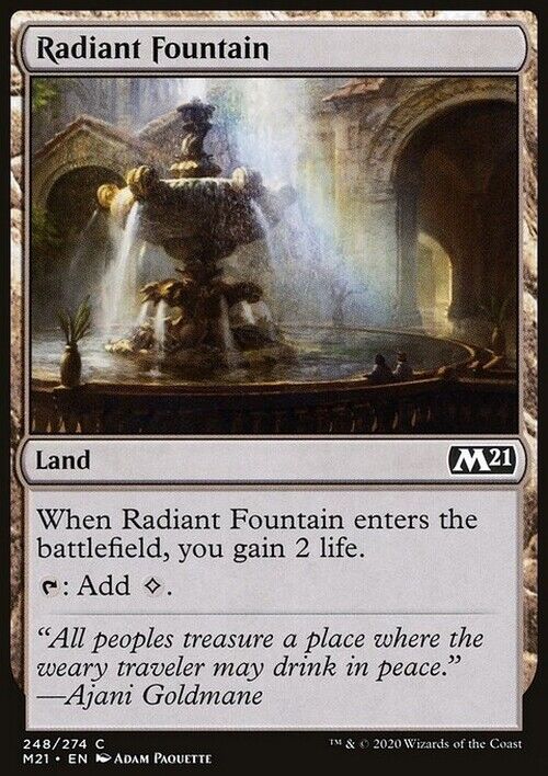 Radiant Fountain ~ Core 2021 [ NearMint ] [ Magic MTG ] - London Magic Traders Limited