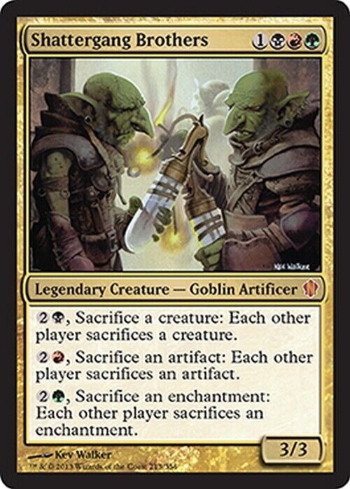 Shattergang Brothers ~ Commander 2013 [ Excellent ] [ Magic MTG ] - London Magic Traders Limited