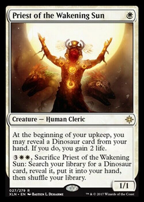 Priest of the Wakening Sun ~ Ixalan [ Excellent ] [ Magic MTG ] - London Magic Traders Limited