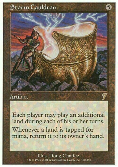 Storm Cauldron ~ Seventh Edition [ Excellent+ ] [ Magic MTG ] - London Magic Traders Limited