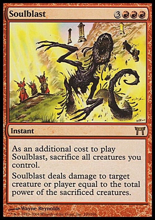 Soulblast ~ Champions of Kamigawa [ Excellent ] [ Magic MTG ] - London Magic Traders Limited