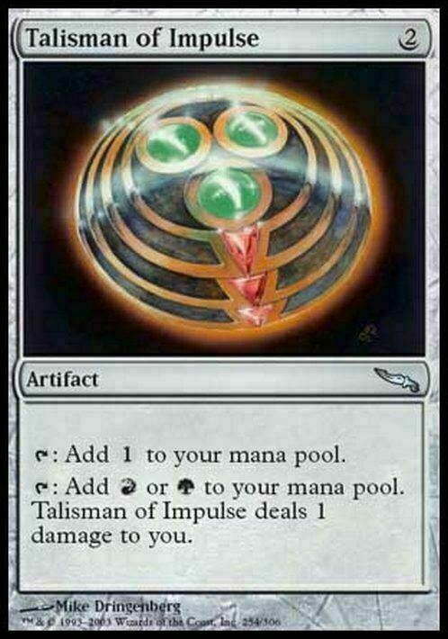 Talisman of Impulse ~ Mirrodin [ EX ] [ Magic MTG ] - London Magic Traders Limited