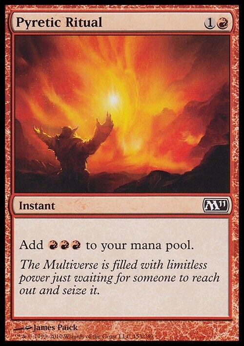 Pyretic Ritual ~ Magic 2011 [ Excellent ] [ Magic MTG ] - London Magic Traders Limited