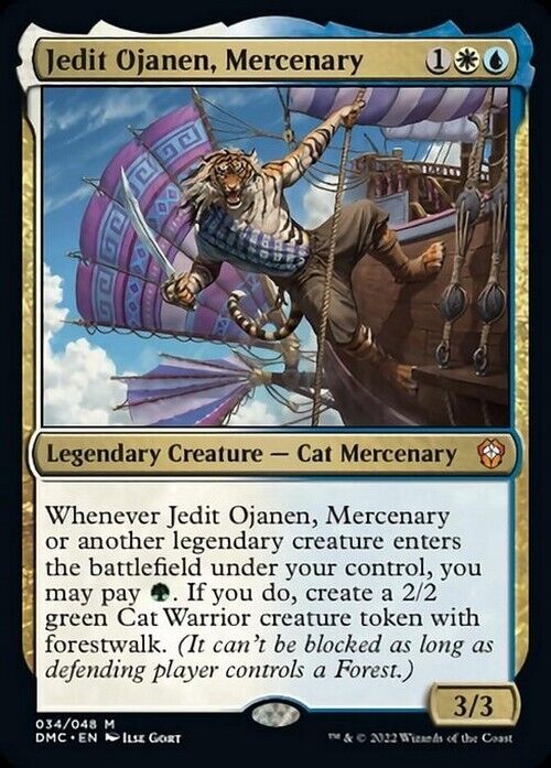 Jedit Ojanen, Mercenary ~ Commander: Dominaria United [ NM ] [ Magic MTG ] - London Magic Traders Limited