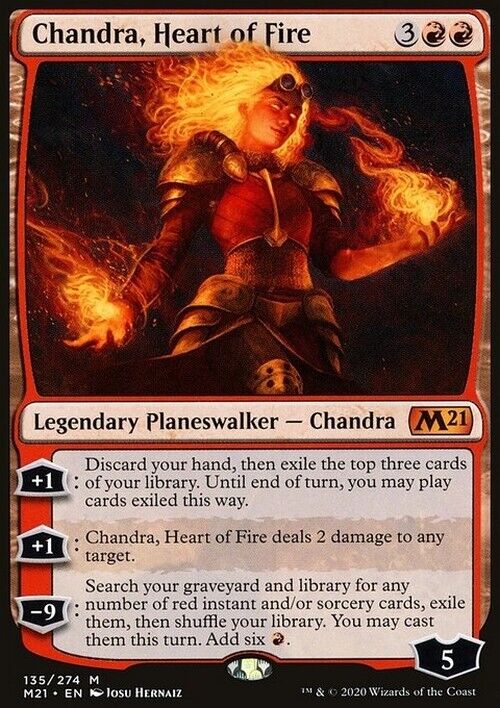 Chandra, Heart of Fire ~ Core 2021 [ NearMint ] [ Magic MTG ] - London Magic Traders Limited