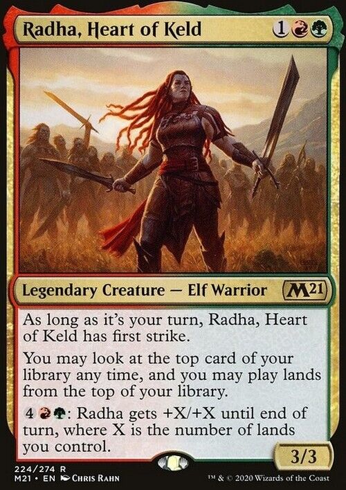 Radha, Heart of Keld ~ Core 2021 [ NearMint ] [ Magic MTG ] - London Magic Traders Limited