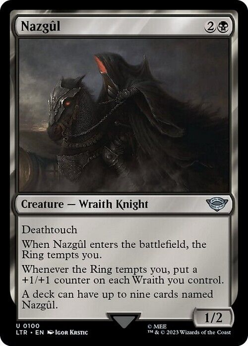 Nazgul #100 ~ The Lord of the Rings [ NM ] [ Magic the Gathering MTG ] - London Magic Traders Limited